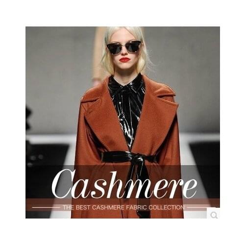 High-end export Italian cashmere wool fabric winter coat wool fabric thickening coat cashmere wool fabric cashmere cloth