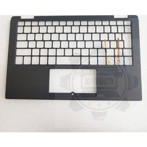 Replacement UK Palmrest Upper Cover Case For Dell XPS 13 9365 With fingerprint device LED Cable LF-D782P 0F2H4N 0TJGV3