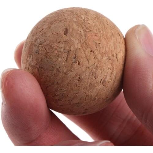 1pc 36mm Cork Solid Wood Foosball Table Soccer Ball Football Baby Foot Fussball