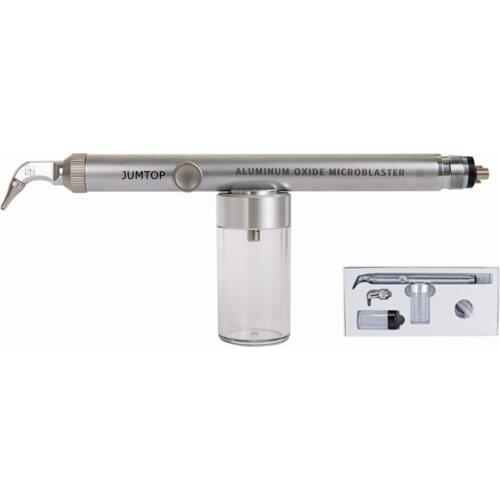 2in1 Dental Aluminum Oxide Sandblaster Air Abrasion Polisher Microetcher Sandblasting With Water Spray Dentista Odontologia