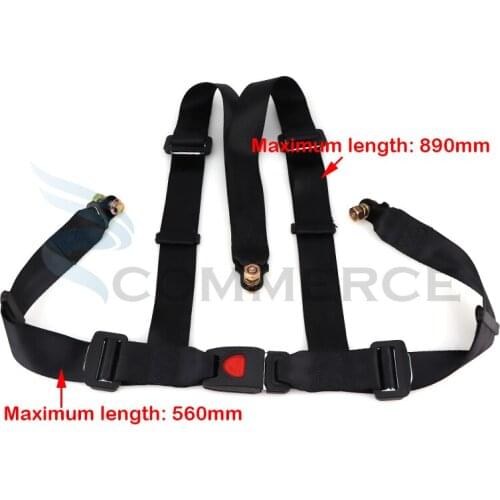 3 Points Seat Belt Harness For Safety Belt 150cc-250cc Go Kart Razor RZR UTV Buggy Go Kart Buggy Karting Kandi