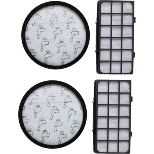 4 Pcs Robot Accessories For Rowenta Hepa Filter Vacuum Cleaner Silence RO7611 RO7623 RO7634 RO76 Front Rear Filters