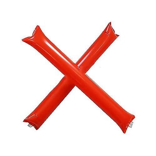8 pair Red Colour - Cheering Sticks Bang Thunder Noise Makers Clappers Cheer - Football Sports Party Novelty