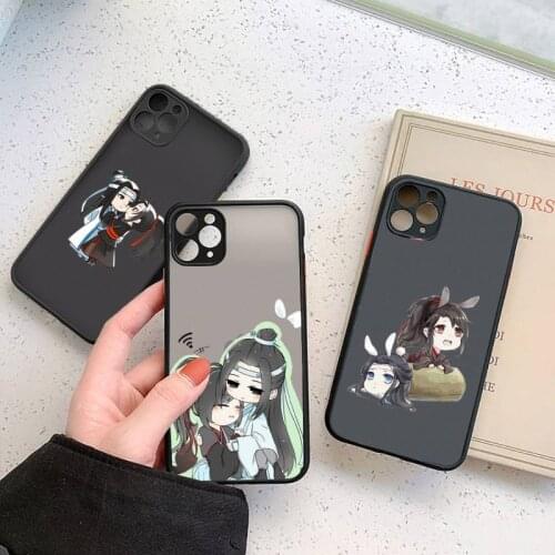 Mo Dao Zu Shi Phone Case For iphone 12 11 7 8 plus mini x xs xr pro max matte transparent cover