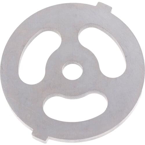 Large 3 holes Meat Grinder Plate Net Knife Meat Grinder Parts stainless Steel Meat Hole Plate