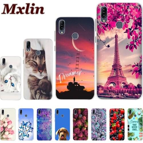 For Asus Zenfone Max Pro M2 ZB633KL Case 6.26" Cute Printed Soft TPU Back Cover For Asus Max Pro ZB633KL ZB 633KL Phone Case Bag
