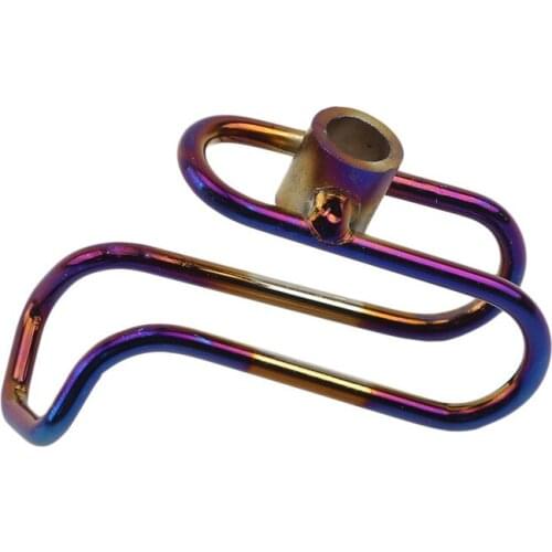 AMotorcycle Bluing Stainless Steel Hook Motorcycle Hook Extension Bracket Helmet Hooks Motorcycle Universal