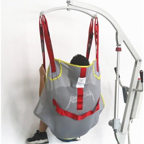 Medical Mobility-impaired Patient Lifter Mesh Cloth Opentype Spreader Lifter Sling Adjustable Rehabilitation Elderly Moving Belt