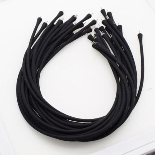 One set black silicone necklace and bracelet Jewelry Findings FOR DIY making woman