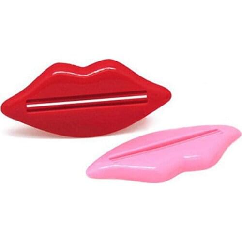 Hot 2Pcs Plastic Toothpaste Tube Squeezer Easy Dispenser Rolling Holder Bathroom Products