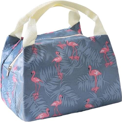 Portable Insulated Thermal Waterproof Reusable Adult Kids - Dark Blue, 15x20x17cm