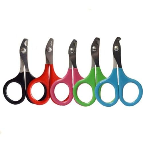 Pets Product Red Nailclippers Small Dogs With Pet Nail Scissors Cats Use Nail Clippers 8cm