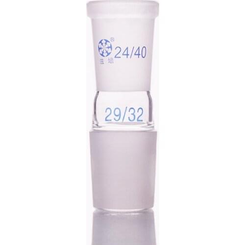 Borosilicate Glass Joint,Female 24/40,Male 29/32,Glass reducing Adapter,A type connector
