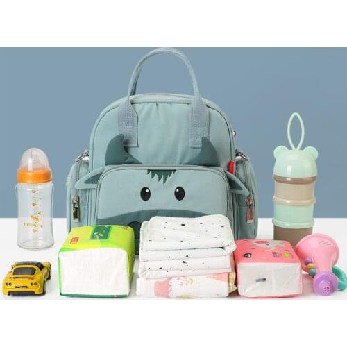 Large Capacity Diaper Bag Baby Nappy Bag Mummy Maternity Backpack Waterproof Casual Poratable Bag Milk Bottle Bag