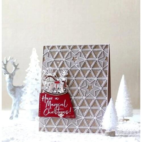 Star rectangle frame metal Cutting Dies Stencils DIY Scrapbooking Paper/photo Cards Embossing Dies