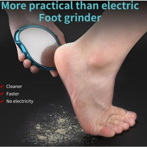 1pcs Nano Foot File Professional Rasp Heel Grater Hard Dead Skin Callus Remover Pedicure File Foot Grater Foot Care Tool