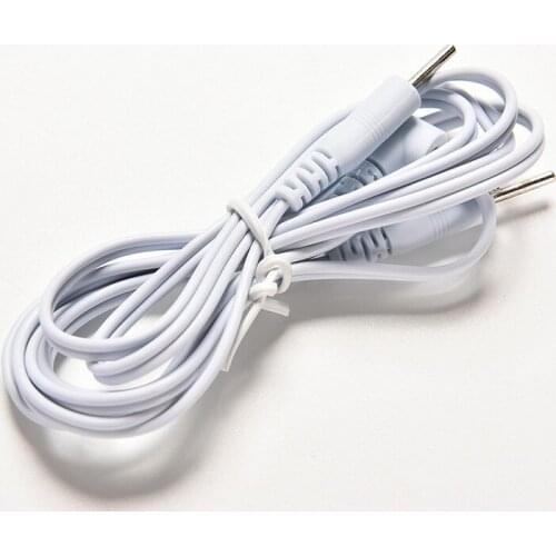 2.5mm Hot Connection Massage & Relaxation Electrotherapy Electrode Lead Wires Cable For Tens Massager