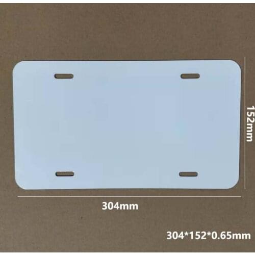 Sublimation Blan Both Side Big Tag For Car And Home-50pcs-UV Printing -Bicycle Tag-Promotion And billboard