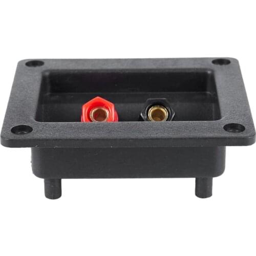 90x78mm Square Binding Post Type Speaker Box Terminal Cup Wire Connector Board