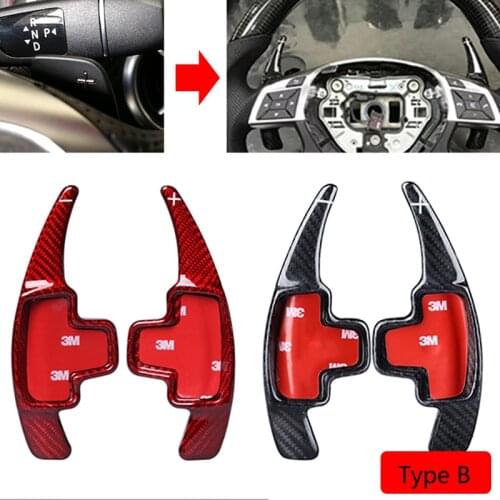 Car Steering Wheel Shift Paddle Shifter Extension For Benz W176 W205 W212 W222 W246 C117 W218 X156