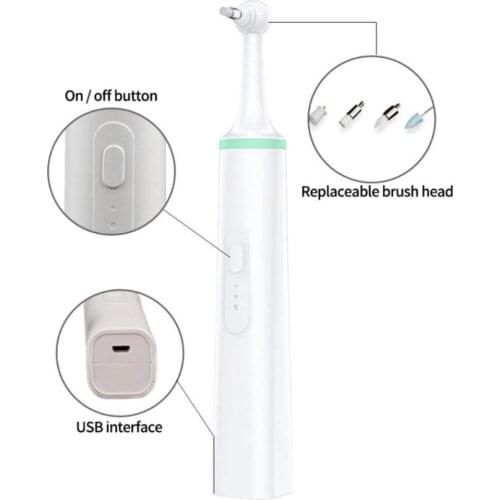 Pet Electric Toothbrush Dental Cleaner Tooth Polisher Cat Dog Oral Cleaning Tool Dental Stains Tartar Pet Calculus Plaque Stains
