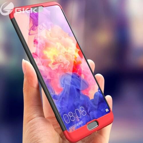 GKK for Huawei P20 Lite P20 Pro Case Matte 360 Full Protection Hard PC Comfortable Texture for Huawei P20 Nova 3e Phone Cover