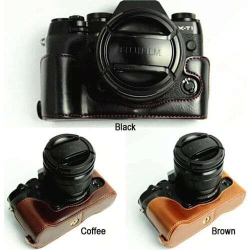 Leather Protect Half Case Grip for Fuji Fujifilm X-T1 XT1 Camera