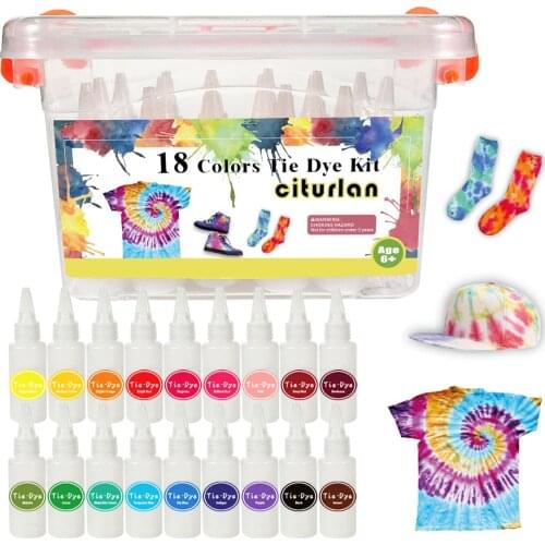 Fabric DIY Tie Dye Powder Color Change Cold Water Color Reduction Dye Powder Clothes Suit Coloring Dye Paint Pigment Soap Dyes