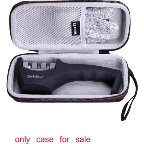 LTGEM EVA Hard Case for 2-in-1 Kitchen Knife Accessories,3-Stage Knife Sharpener