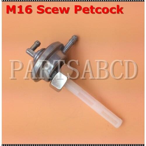 M16 16mm petcock fuel pump valve pump GY6 50cc 150cc ATV scooter moped go kart Parts