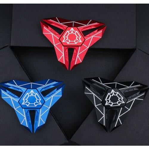 Fingertip Gyro Metal Trefoil Wind Knife EDC Rotator Creative DIY Lightweight Hand Spinner Adult ADHD Anti-stress Toy