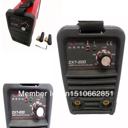 Mouse over image to zoom IGBT ZX7-200 DC INVERTER MMA ARC MACHINE manual welder welding tools