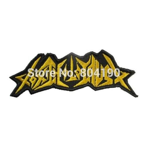 3.9" Toxic holocaust Logo Heavy Metal Punk Rock Embroidered NEW IRON ON SEW ON Patch badge emo Wholesale