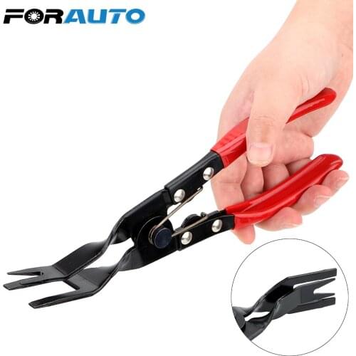 FORAUTO 1 Pc Buckle Plier Light Open Plier Push Down Pincers Rivet removal tool Car Headlight Lens Opener