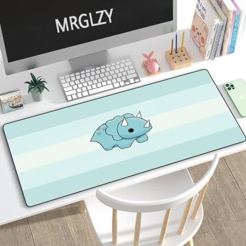 Drop Shipping Kawaii Bear 400X800MM Mouse Pad Large Cute Mousepad Gaming Accessoroes Laptop Gamer Waterproof Keyboard Desk Mat