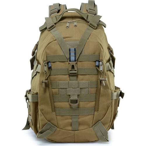 40L Camping Backpack Military Bag Men Travel Bags Tactical Army Molle Climbing Rucksack Hiking Outdoor Sac De Sport Tas