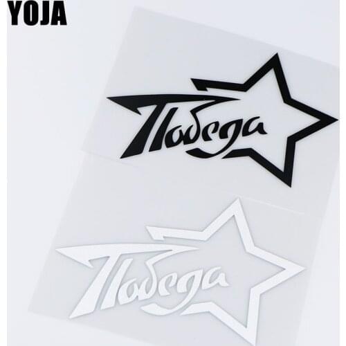YOJA 16.4X12CM Victory Star Creative Cartoon Car Sticker Decoration Window Decal ZT4-0143