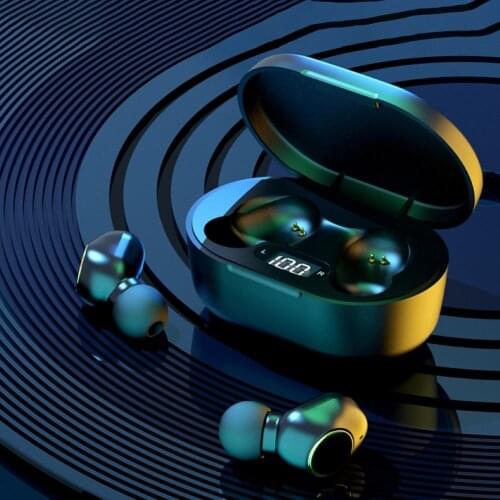 K1 TWS Bluetooth 5.0 Earphones 400mAh Charging Box Wireless Headphone HD Sound Stereo Sports Waterproof Earbuds Headset With Mic