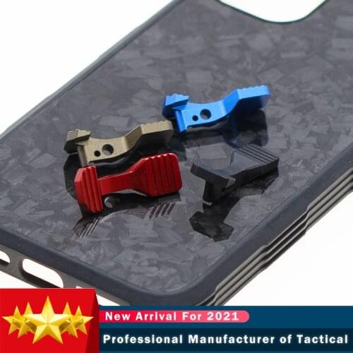 High Quality CNC Aluminum Alloy Bolt Stop For M4/M16 Series Airsoft AEG Gel Blaster Bolt Catch Paintball Accessories