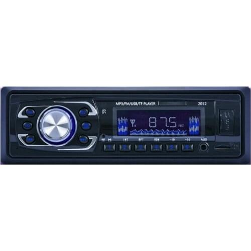 1 Din SD Card FM Turner Car Radio 12V/24V Power Supply EQ sound control Car Stereo Car MP3 Player