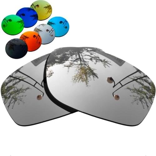 100% Precisely Cut Polarized Replacement Lenses for Fives Squared Sunglasses Chrome Mirrored Coating Color- Choices