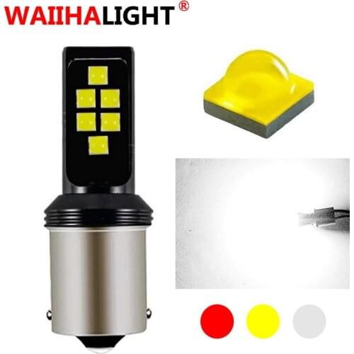 1X Super Bright 1156 BA15S 1157 BAY15D P21/5W T20 7440 7443 Canbus Car Led Light Bulbs For Auto Turn Signal Reverse Brake Lamp