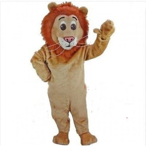 2019 Lion King Mascot Costume Suits Cosplay Party Game Dress Outfits Clothing Chic Carnival Cartoon Character Halloween Fursuit