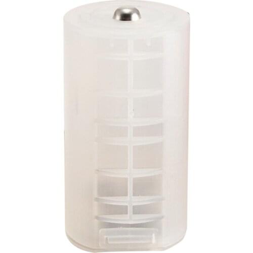 4PCS Durable 2AA To D Size Battery Cell Converter Adapter Adaptor Holder Case