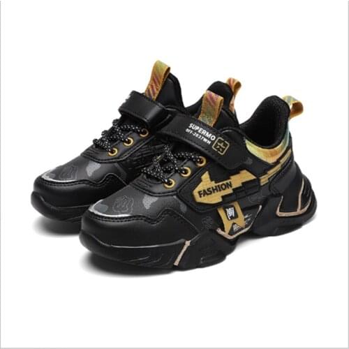 New Fall and Winter Childrens Sneakers Boys Fashion Casual Shoes High Quality Breathable Kids Running Shoes Temperament Babies