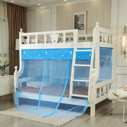 New Bunk Bed Mosquito Net Childrens Room Bedding Summer Student Dormitory Anti-mosquito Gauze Physical Mosquito Repellent F8438