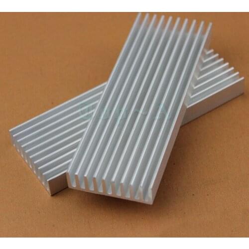 Gdstime 5pcs 100mm x 35mm x 10mm Aluminum Heatsink for Memory Chip CPU Video Dissipatore 100x35x10mm