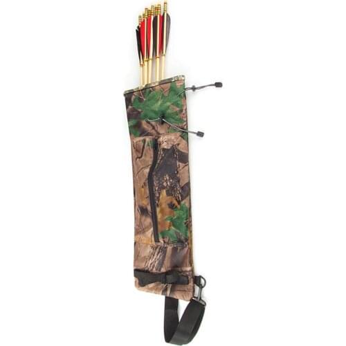 58x19cm Arrow Pot One-shoulder Cylinder Arrow Quiver Large Capacity Adjustable Shoulder Strap sturdy Outdoor Hunting equipment