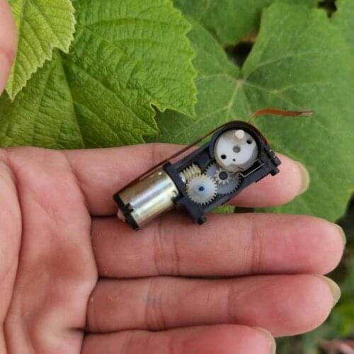 Used Japan COPAL LA12G-344TJ Precise Turbo Worm Gear Motor DC 3-12V High Torque for DIY Vehicle Model Motor Digital Camera Motor