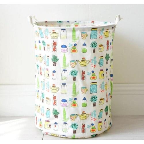 New Large Waterproof Laundry Hamper Clothes Storage Baskets Home Clothes Barrel Bags Kids Toy organizer Storage Laundry Basket